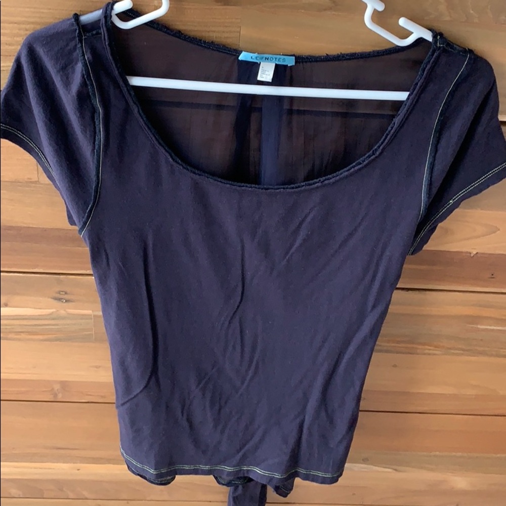 Navy Top